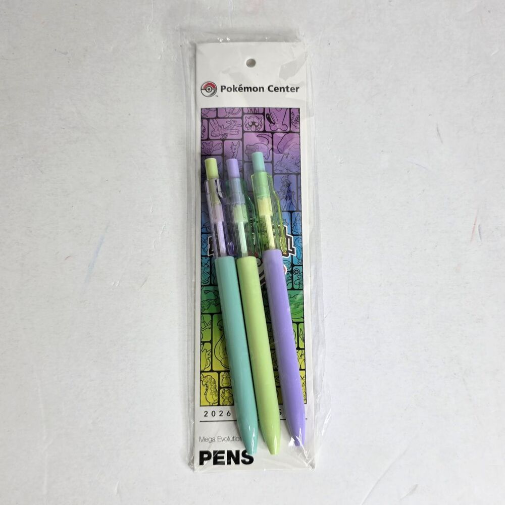 Pokémon Center NAIC 2026 Pokemon International Championship Exclusive 3 Pen Set